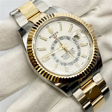 rolex sky dweller thickness.